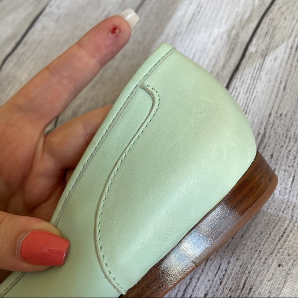 Enzo Angiolini pastel green bow tie mules - Picture 10 of 10